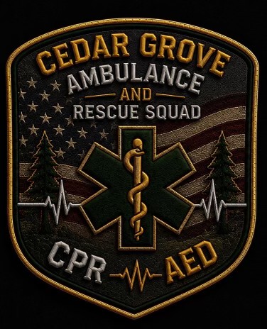 CPR AED Flag Patch