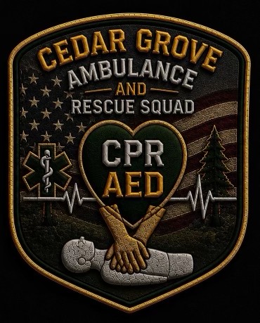 CPR AED Hands Patch