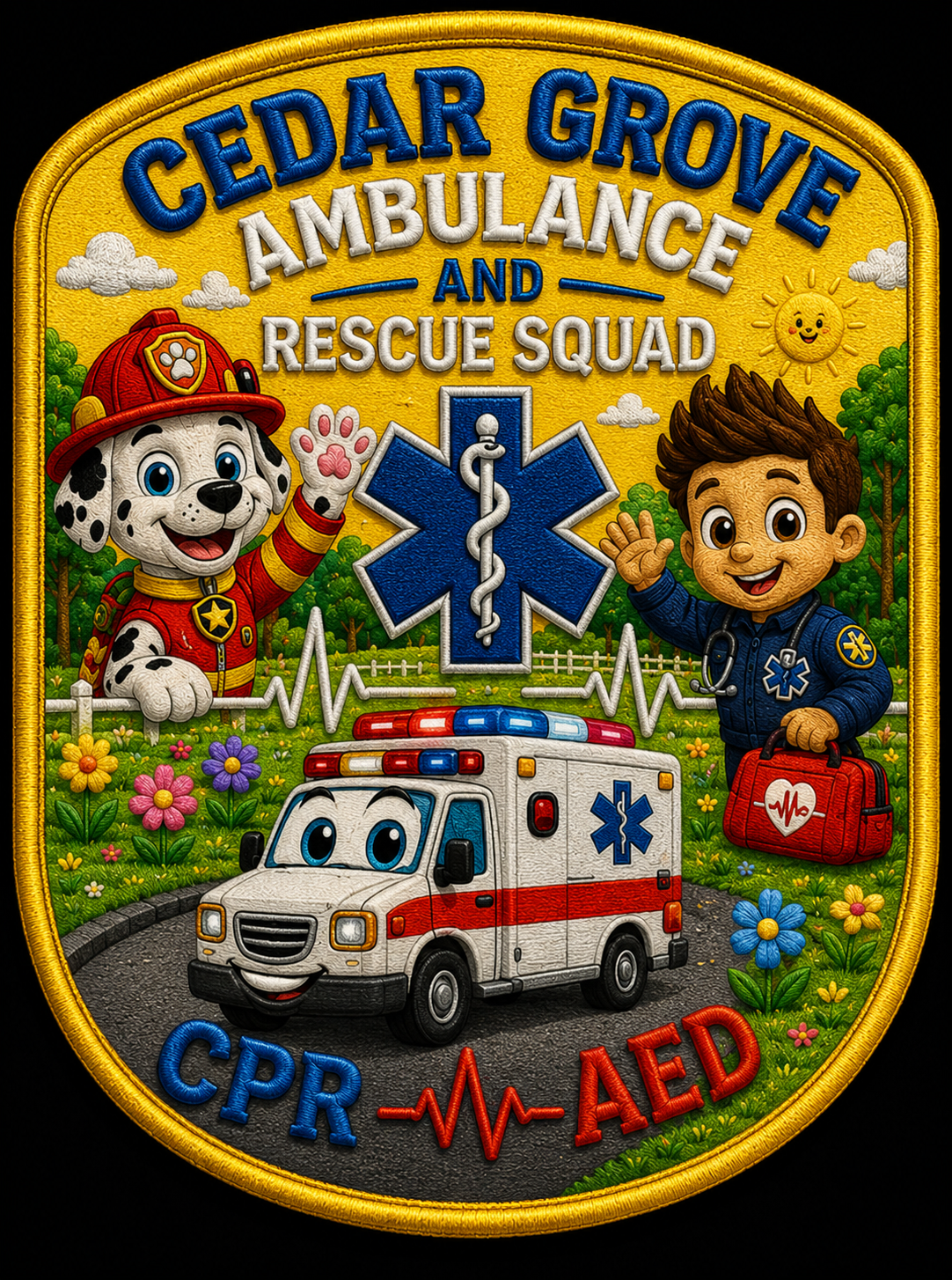 Kids CPR AED Patch